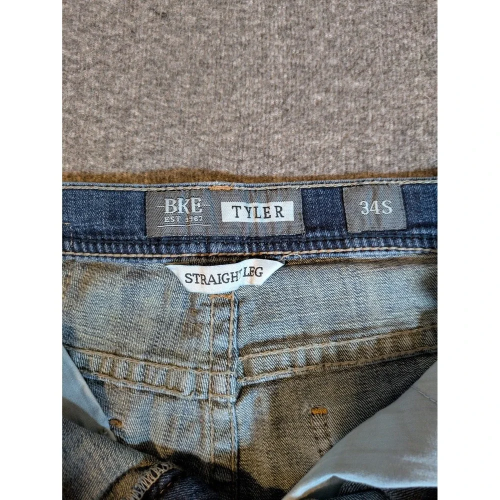 BKE Jeans Mens Tyler‎ Stretch Straight Leg Size 31 x29 Relaxed Fit